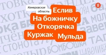 Фото: «Глыкать» и «еслиф»: Яндекс назвал местные слова Кемеровской области 1
