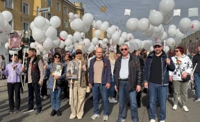 «Кузбассэнергосбыт» принял участие в шествии «Бессмертный полк России»