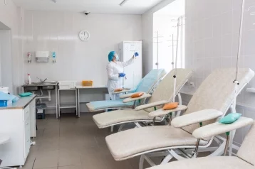 Фото: В Кузбасском онкодиспансере открыли новый кабинет для проведения процедуры химиотерапии 1