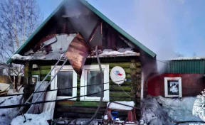 Короткое замыкание привело к пожару в Прокопьевске