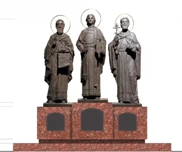Фото: В Кузбассе появится скульптура святых мучеников Гурия, Самона и Авива 1