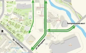 В Кемерове участок улицы Мичурина и Театральный мост откроют вечером 18 сентября