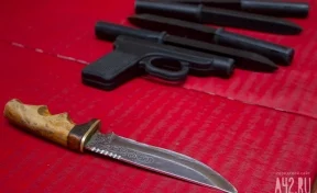 Полицейские задержали кузбассовца, который угрожал бывшей жене ножом и отобрал её деньги