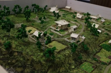 Фото: Создан макет деревни, с которой начинался город Кемерово 1