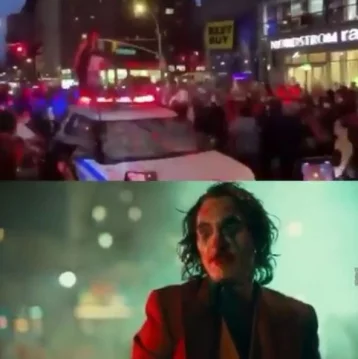 Фото: Мединский сравнил видео протестов в США и отрывок из «Джокера» 1