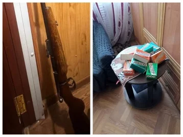 Фото: В Кузбассе недовольный шумом мужчина открыл стрельбу из винтовки по дорожным рабочим 1