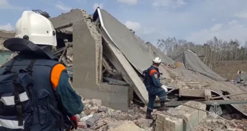 Фото: В Рязанской области на месте ЧП разобрали половину разрушенных конструкций 1