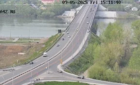 За ремонтом Кузбасского моста в Кемерове можно снова следить в режиме онлайн
