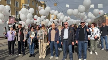 Фото: «Кузбассэнергосбыт» принял участие в шествии «Бессмертный полк России» 1