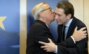 Будущий канцлер Австрии отказался целоваться с главой Еврокомиссии