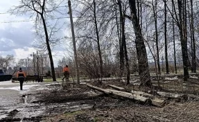 В Кемерове началось благоустройство сквера у ДК Кировского района
