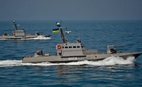 Украинский буксир в Азовском море сопроводили три корабля ФСБ РФ