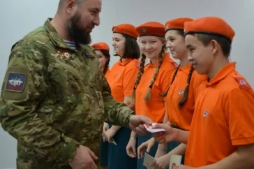 Фото: Школьник из Кузбасса стал двухмиллионным участником движения «Юнармия» 1