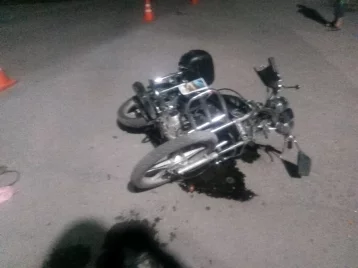 Фото: 12-летний мотоциклист попал в ДТП в Кузбассе 1
