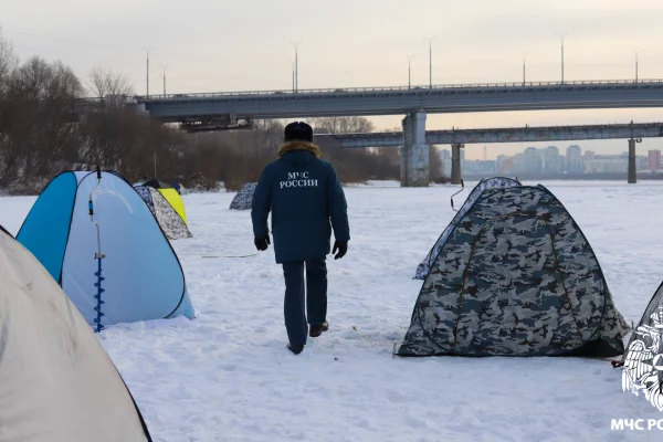 МЧС: в Кузбассе заработали две ледовые переправы