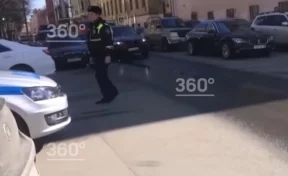 Опубликовано видео с места взрыва в академии Можайского в Санкт-Петербурге