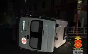 Четыре человека получили травмы в ДТП со скорой помощью в Кузбассе
