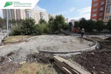 Фото: В Кемерове начались работы по благоустройству сквера у школы в Рудничном районе  3