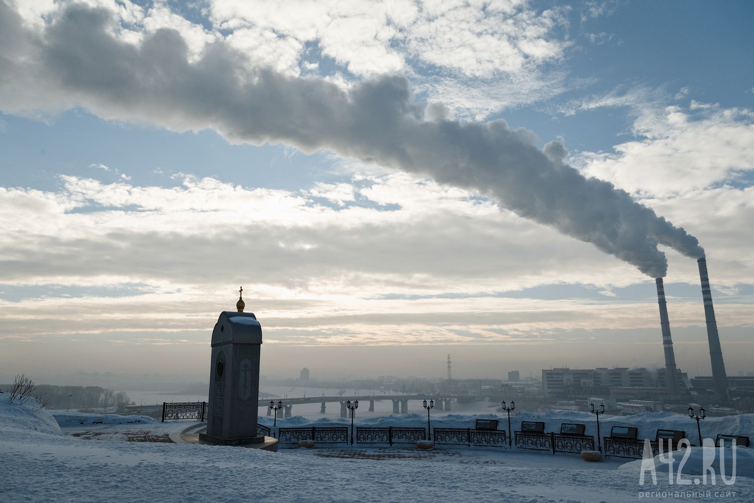 СГК: в Кемерове электростанции увеличили температуру теплоносителя из-за морозов