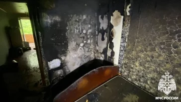 Фото: В Новокузнецке утром загорелась квартира в многоэтажке: спасены 7 человек 3