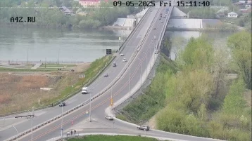 Фото: За ремонтом Кузбасского моста в Кемерове можно снова следить в режиме онлайн 1