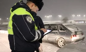 В Кемерове во время новогодних выходных сотрудники ГИБДД выявили свыше 1000 нарушений на дорогах