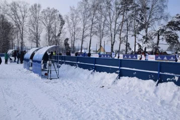 Фото: В Новокузнецком районе разрезом «Берёзовский» открыта новая хоккейная коробка 8