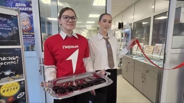 Фото: Всё о легендах космоса: в кемеровском лицее №23 открылся музей космонавтики 1