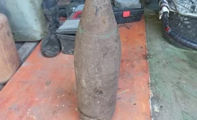 В Кемерове на территории гаражей обнаружили артиллерийский снаряд 