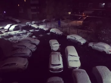 Фото: «Зима пришла всё-таки»: кузбассовцы делятся в соцсетях фотографиями выпавшего снега  2