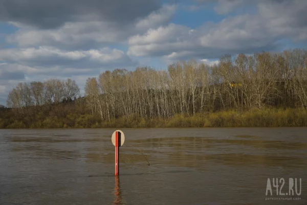В Кемерове вода в Томи превысила критическую отметку, есть риск подтоплений