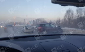 На Притомском проспекте в Кемерове случилось ДТП: движение затруднено