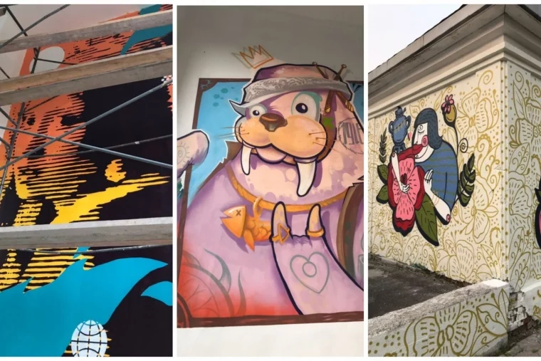 Фото: 12 новых арт-объектов появились в Новокузнецке в ходе «Недели уличного искусства» 5