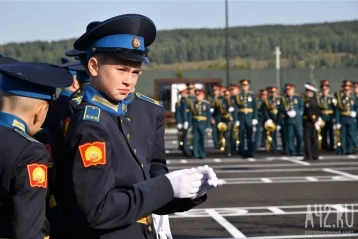Фото: В Кемерове торжественно открыли президентское кадетское училище 3