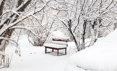 Кемерово под снегом