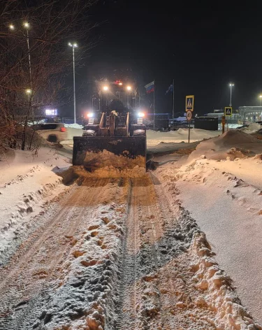 Мэрия: за сутки с улиц Кемерова вывезли 14,5 тысячи кубометров снега
