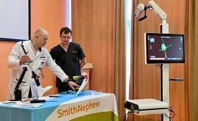 В кемеровской больнице испытают робота-ассистента для протезирования суставов 