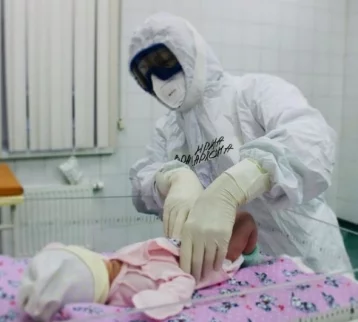 Фото: Десятый ребёнок родился в ковидном госпитале в Кемерове 1