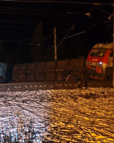 В Иркутской области причиной схода вагонов грузового состава стал посторонний предмет на путях