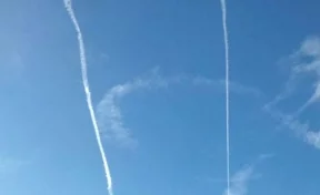 Американских пилотов накажут за непристойную картинку в небе
