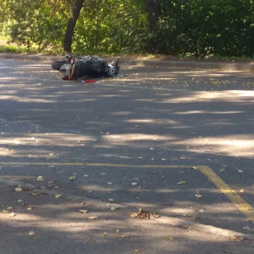 Фото: В Кузбассе мотоциклист разбился насмерть 1