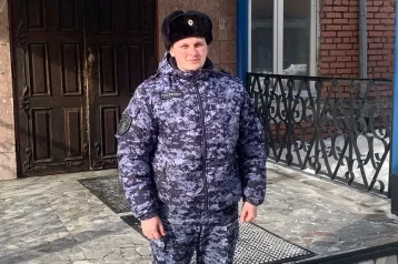 Фото: В Кузбассе сотрудник Росгвардии спас женщину 1