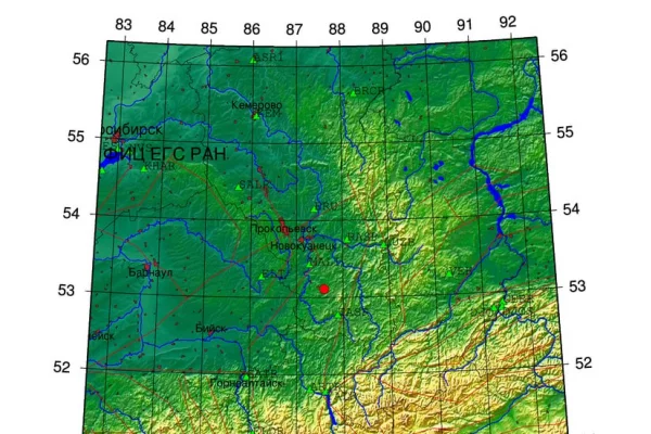 Землетрясение магнитудой 3,2 произошло на юге Кузбасса