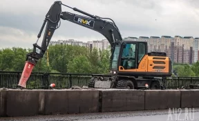 Мэр Кемерова объяснил ржавчину на новом ограждении Кузбасского моста