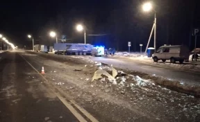 На трассе в Калужской области произошло ДТП с пятью грузовиками, есть пострадавшие