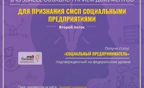 В Кузбассе объявлен приём заявок на вступление в реестр социальных предпринимателей 