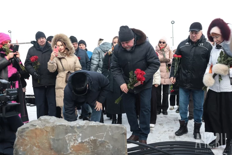 Фото: В Кузбассе заложили камень в основание «Аллеи Дважды Победителей» 2