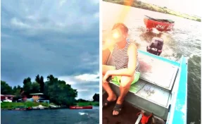 Застрял в непогоду: в Кузбассе спасатели эвакуировали мужчину из вод Беловского моря