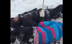 Прыжок на тарзанке разбившихся в Сибири парня и девушки попал на видео