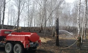 Особый противопожарный режим ввели в Гурьевском округе 